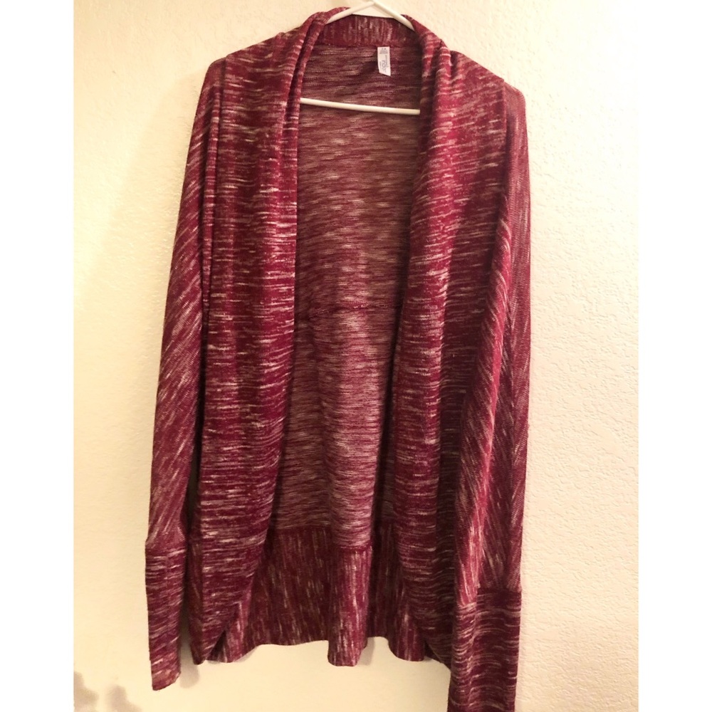 Great northwest Indigo red cardigan